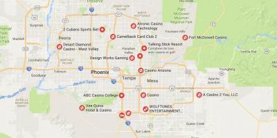 Mapa ng Phoenix casino